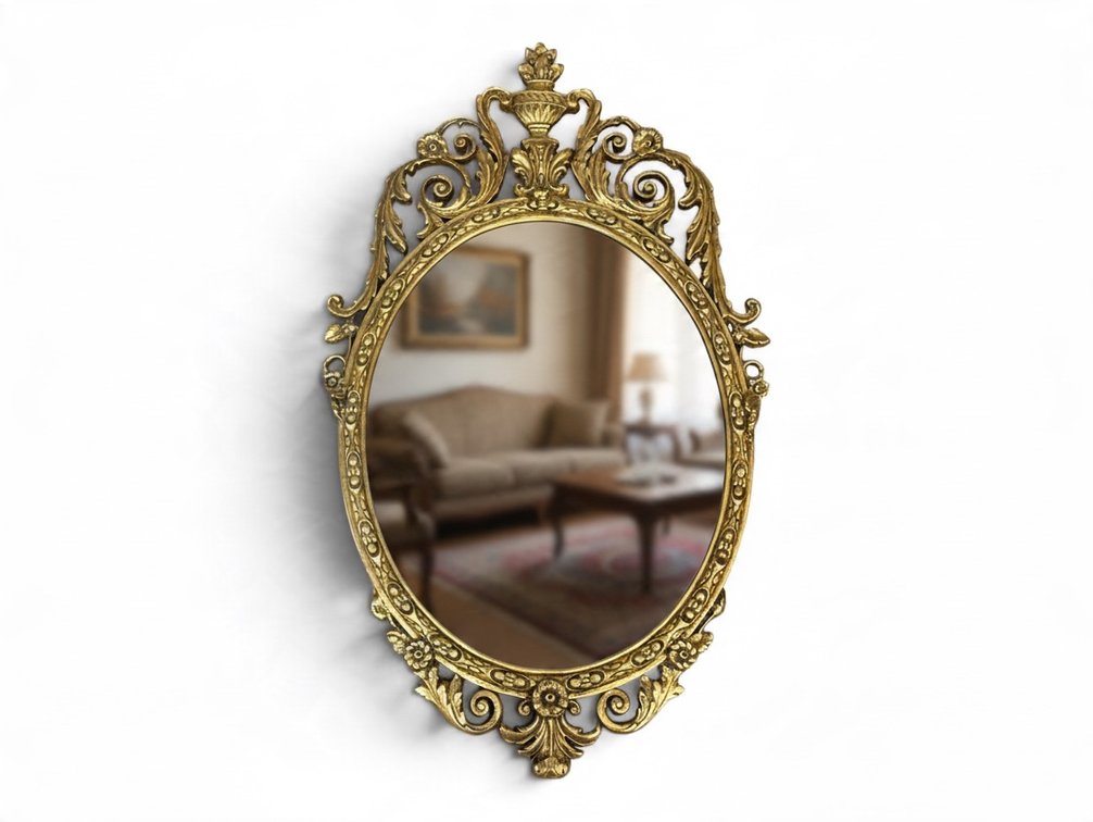 Friedman Brothers Gilt Frame Wall Mirror