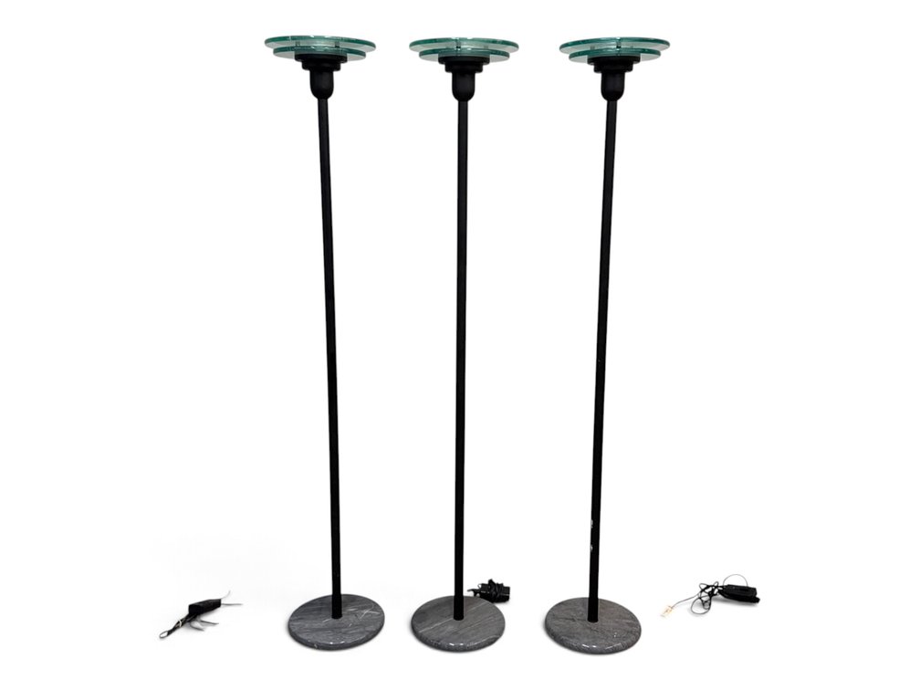 Three Robert Sonneman for Kovacs Floor Lamps