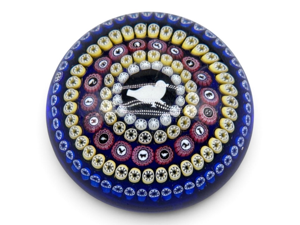 Baccarat Crystal Pigeon Paperweight