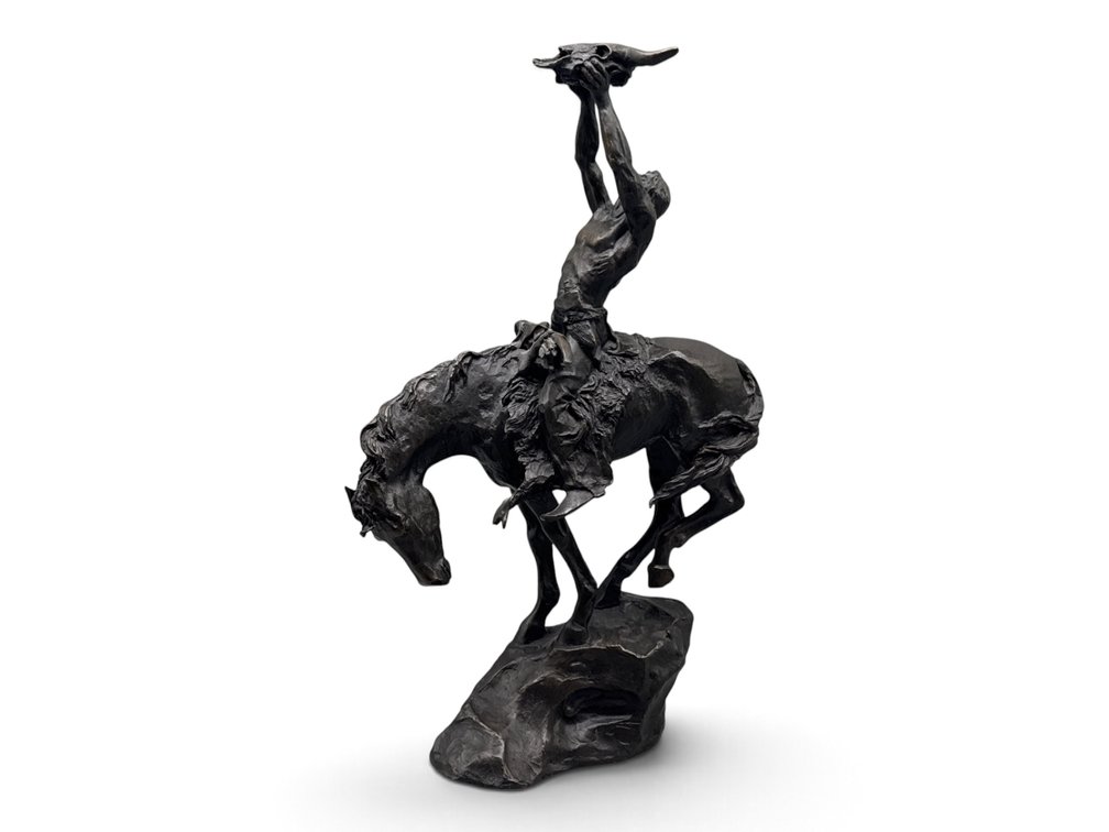 Buck McCain. Bronze: Prayer to the Healing Spirit