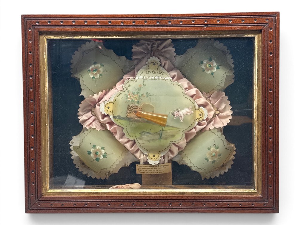 Early 20th C. Victorian Valentine Love Greeting