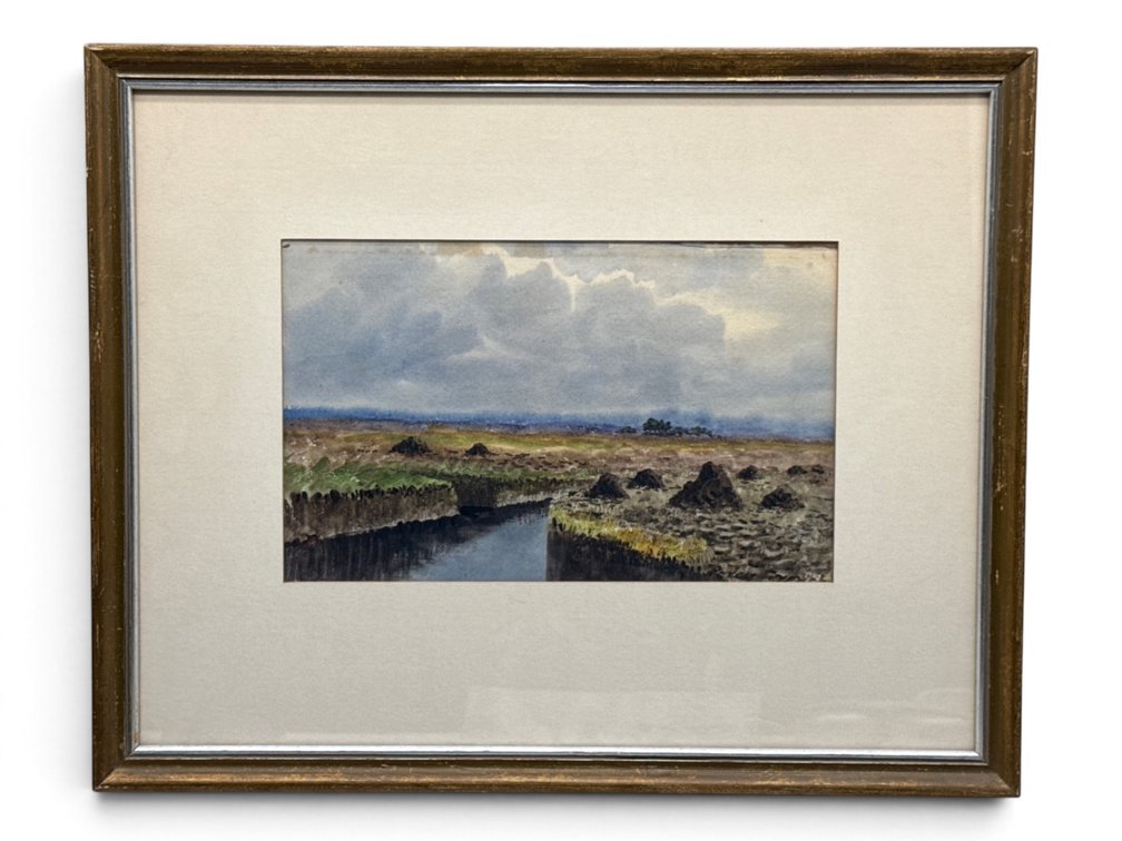 William Percy French Watercolor/Paper: Landscape