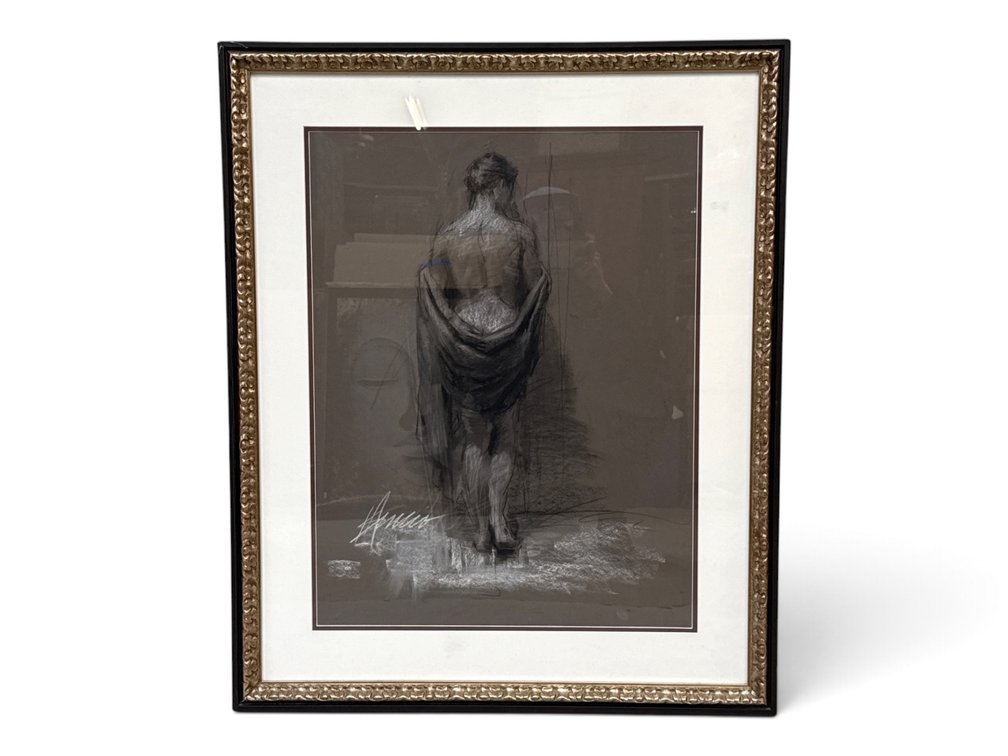 Henry Asencio. Pastel. The Uncovering