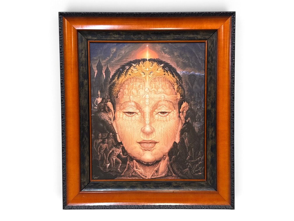Octavio Ocampo. Giclee/Canvas: Buddah