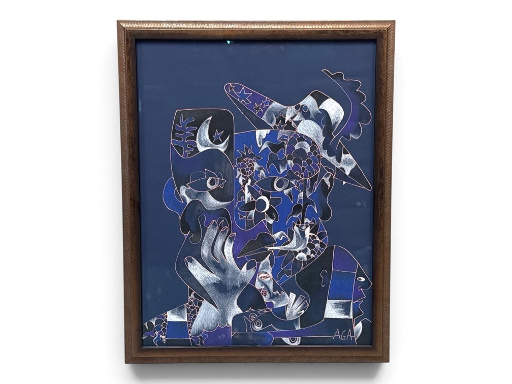 Aaron Gilbet Arnold. Mixed Media. Abstract