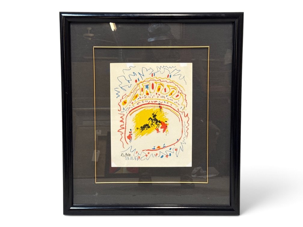 Pablo Picasso. Lithograph: Le Petit Corrida