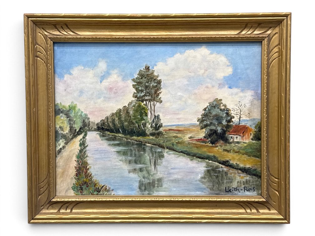 Harry Leith Ross. Oil/Panel: