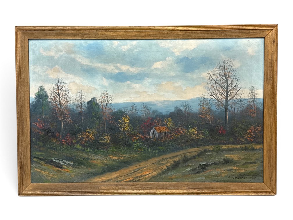 Victor Shearer Oil/Canvas: Berks County Landscape