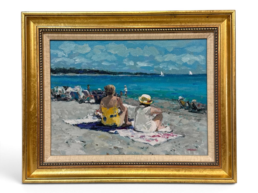 Jim Pascucci. Acrylic/Canvas: Compo Beach