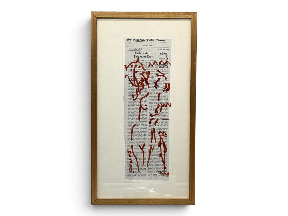 Lazzaro Donati. Ink/Found Object: Italian's Brightest Star