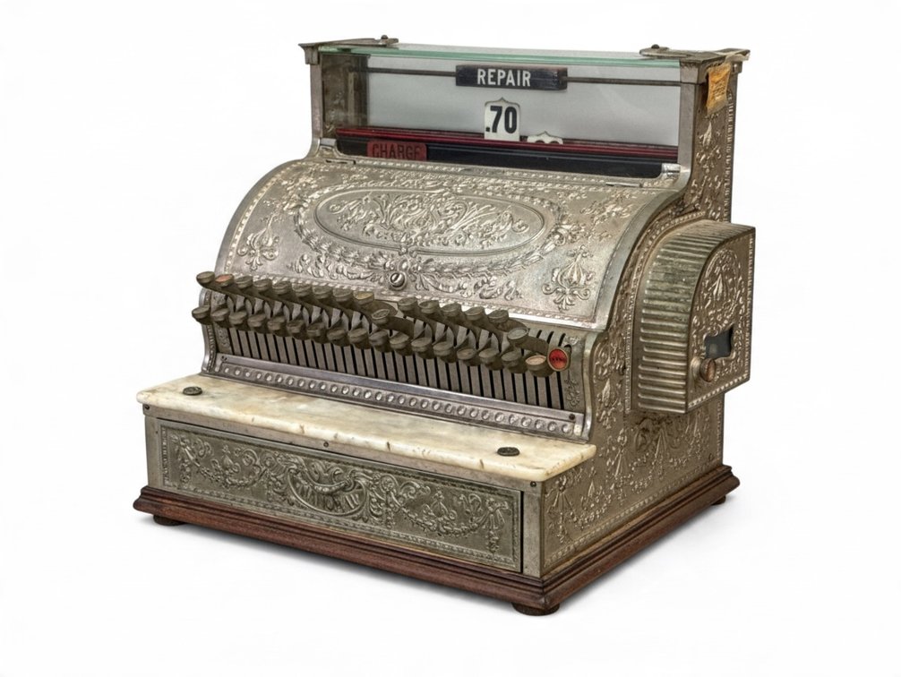 Nickel Plated National Cash Register