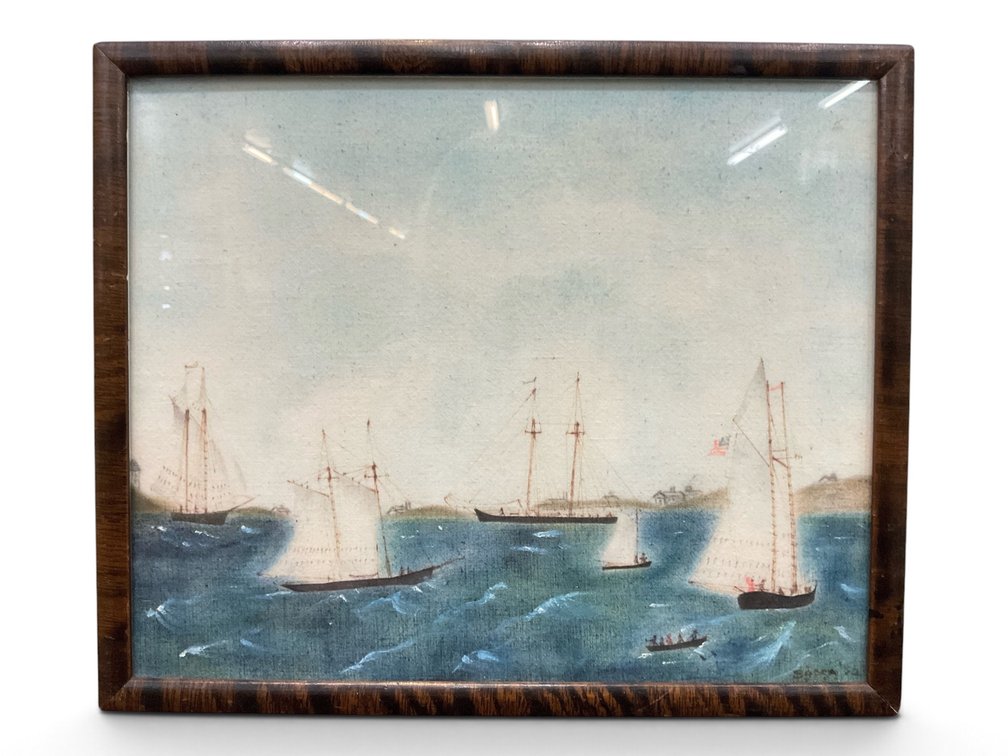 Mid Century Maritime Seascape