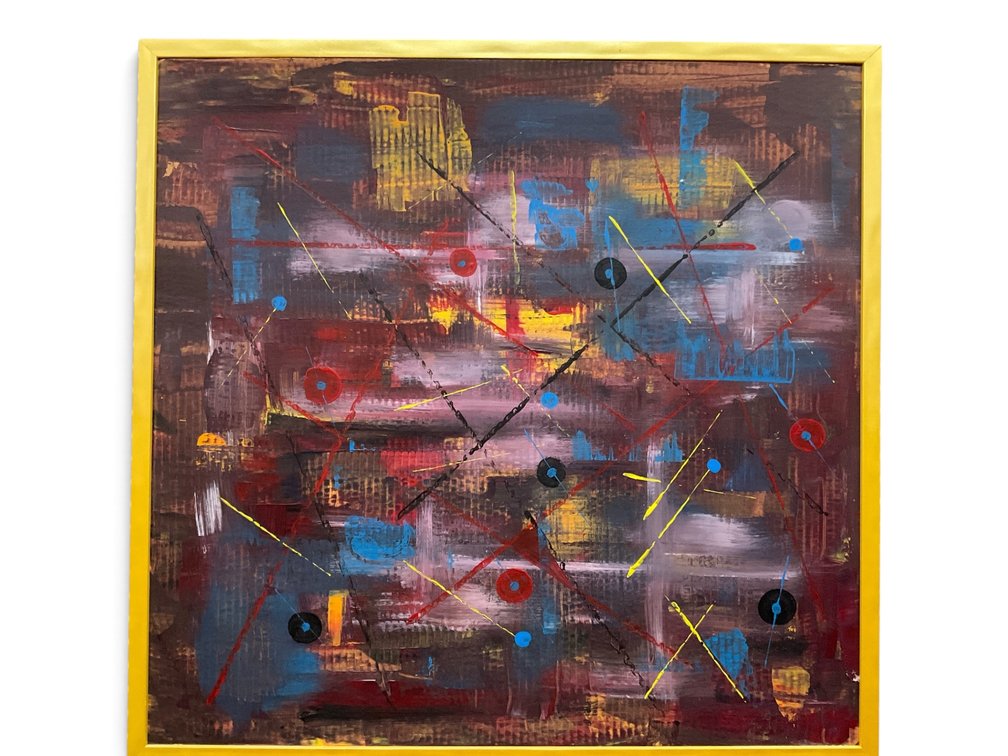 Acrylic Abstract Painting
