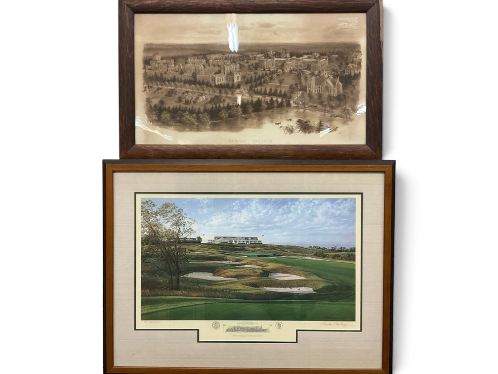 Golf Course and Vassar College Prints