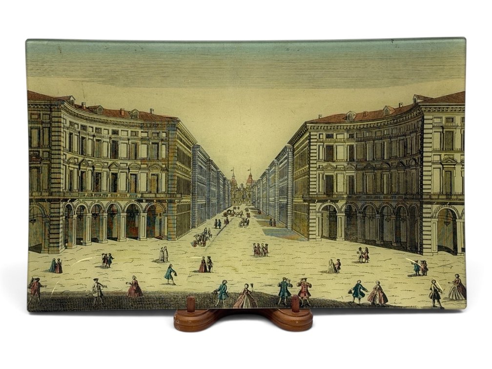 John Derian Decoupage Tray, Prospectus Viae Padi Illuminatae
