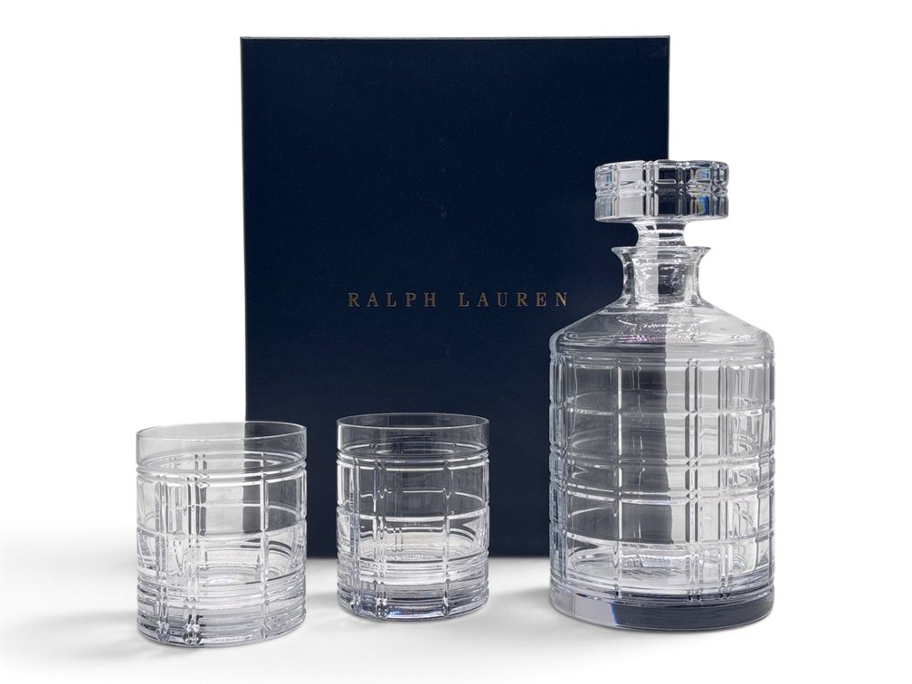 Ralph Lauren Hudson Plaid Cocktail Set