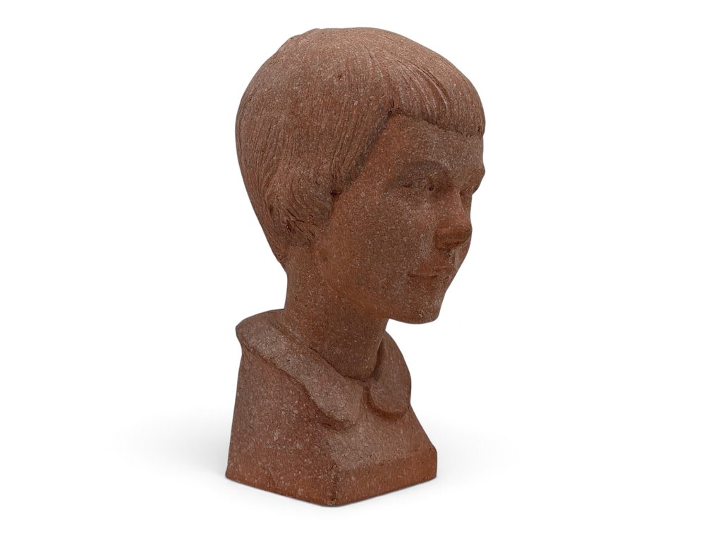 Walter Sinz (American, 1881-1996) Terracotta Bust of a Child