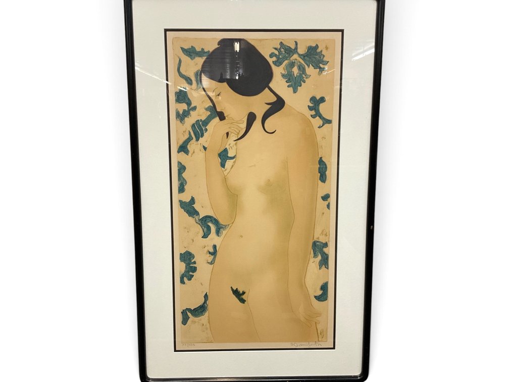 Alain Bonnefoit (b. 1937), Pencil Signed Lithograph