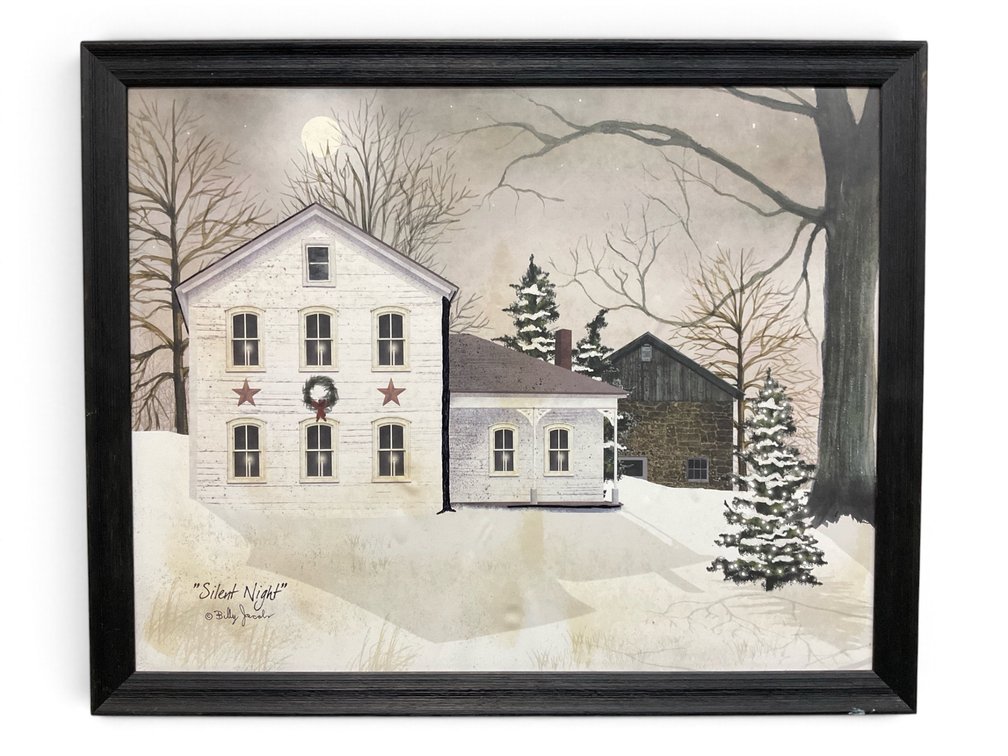 Billy Jacobs, Winter Landscape Print