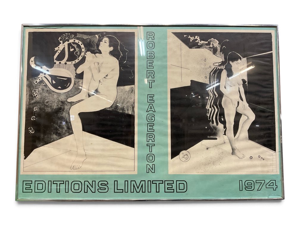1974 Robert Eagerton Framed Poster