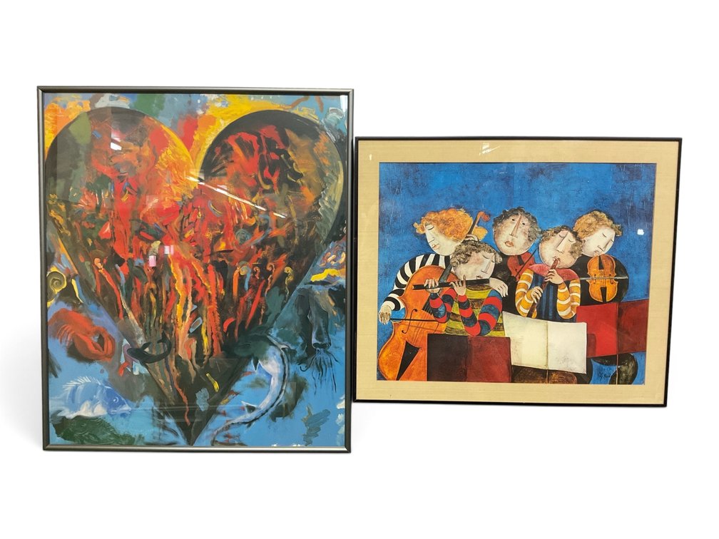 Two Colorful Prints