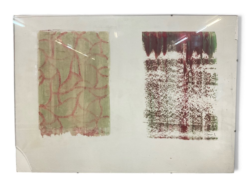 Signed Abstract Serigraph