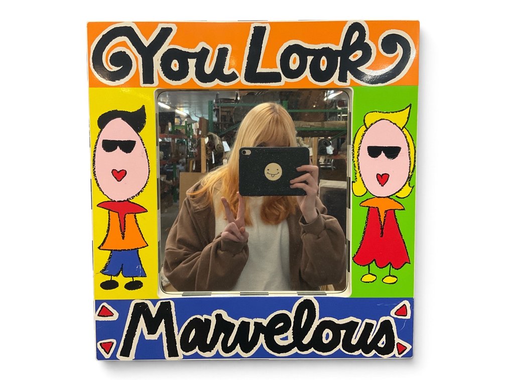 90s Decorative Mirror