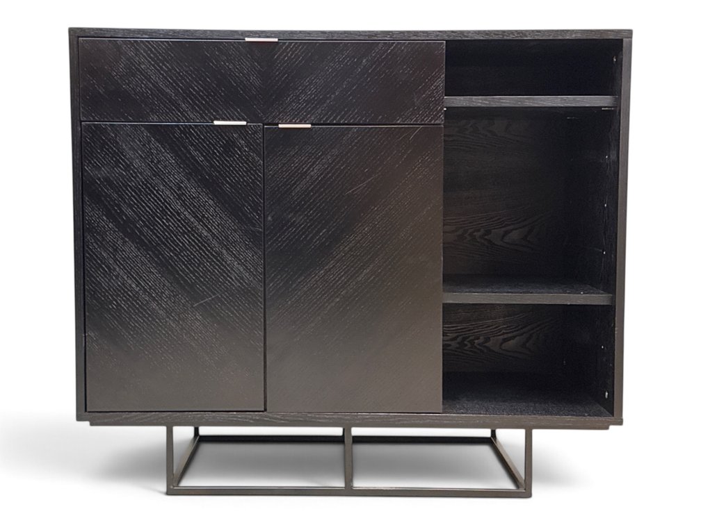 Gus Modern Ebonized Cabinet