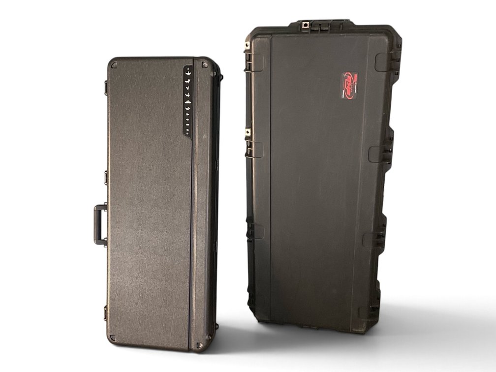 Two Hard Guitar Cases