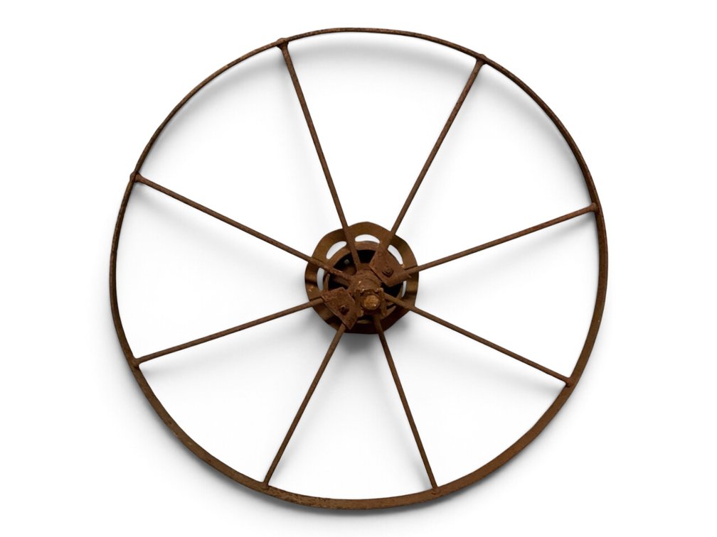 Antique Iron Wheel