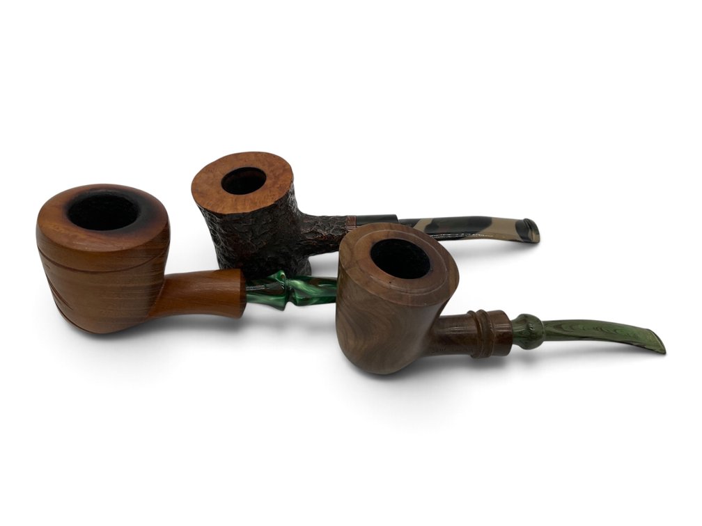 Three Briarwood Pipes, CC, Jobert, Etc