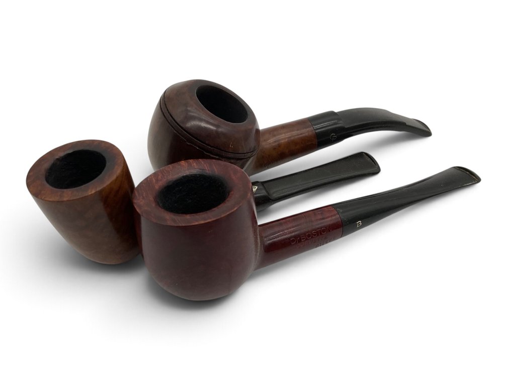 British & French Briarwood Pipes, Charlatans, BBB, Dr. Boston
