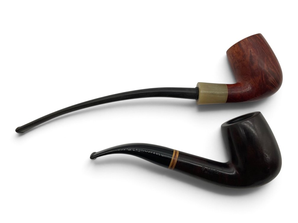 Two Savanelli Briarwood Pipes