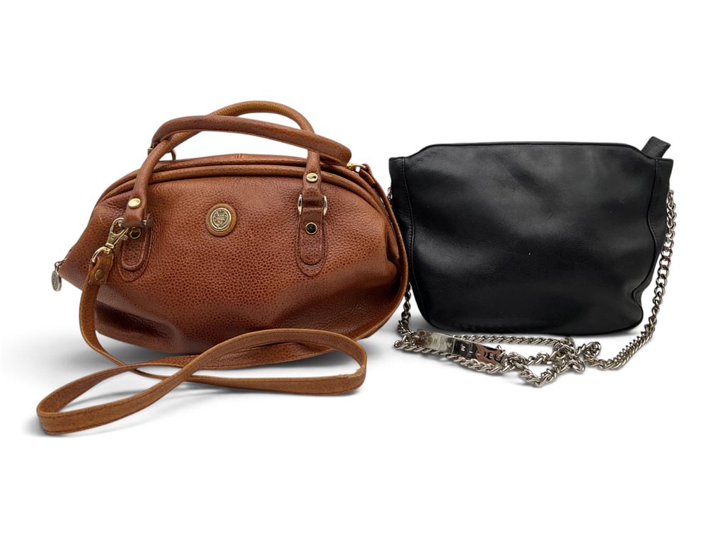 Vintage Liz Claiborne and Perry Ellis Leather Handbags