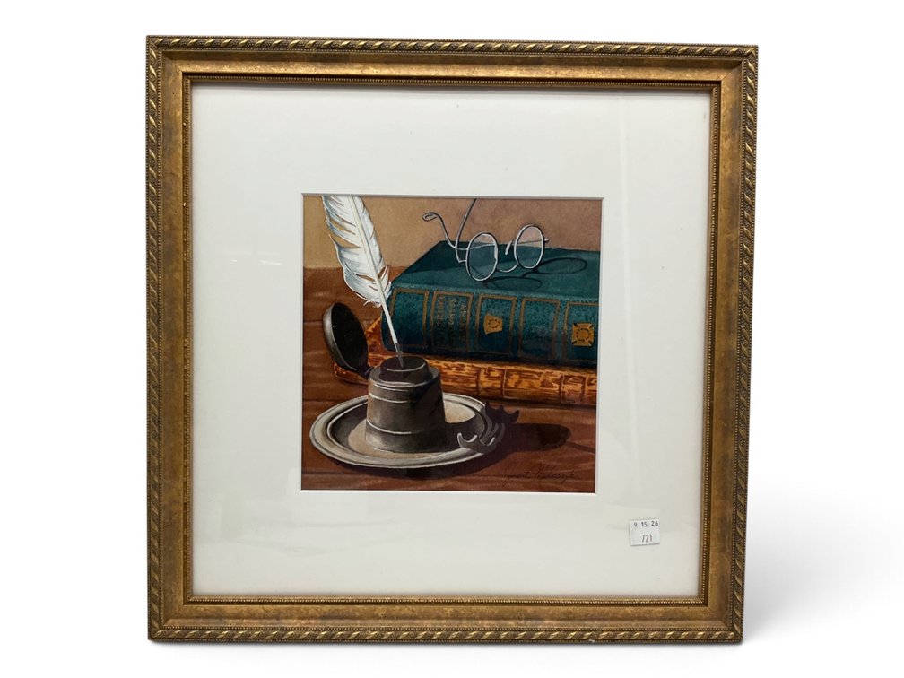 Janet Milnazik Still Life Watercolor