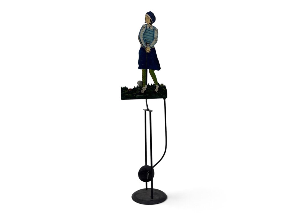 Cast Iron Balance Toy as a Golfer