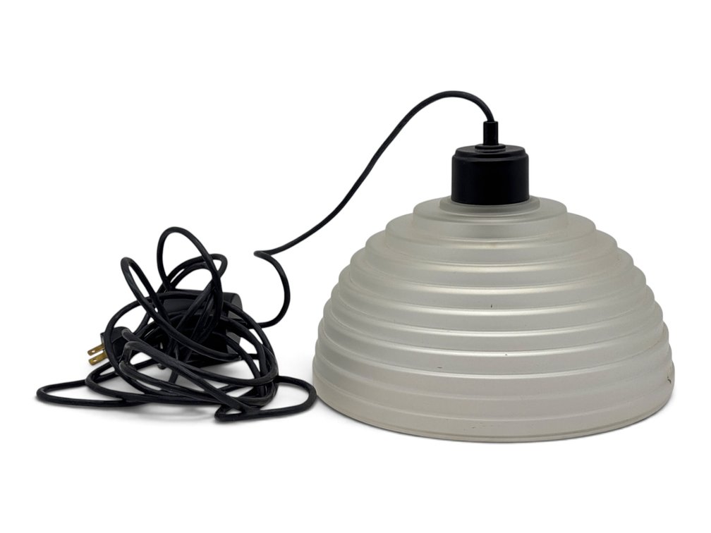 Artemide Style Frosted Glass Pendant Light