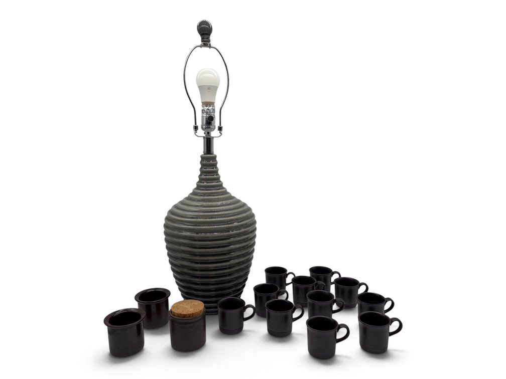 Danish and Style Lamp and Table Items