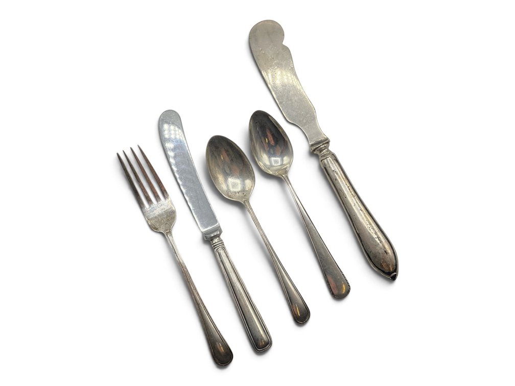 Sterling & Silver Handled Flatware Grouping