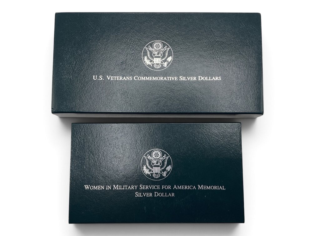 Military Related U.S. Silver Proof Dollars