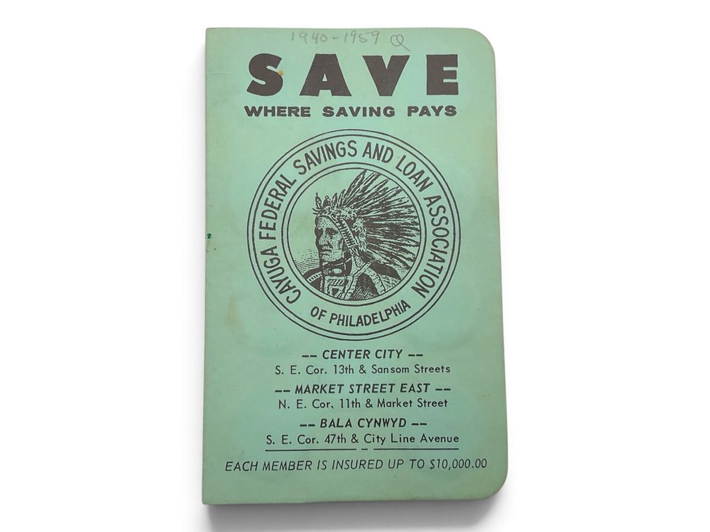 19 Silver Quarters In a Savings Booklet