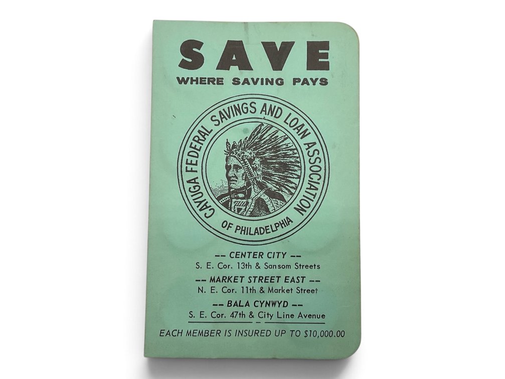 14 Silver Quarters In A Savings Booklet