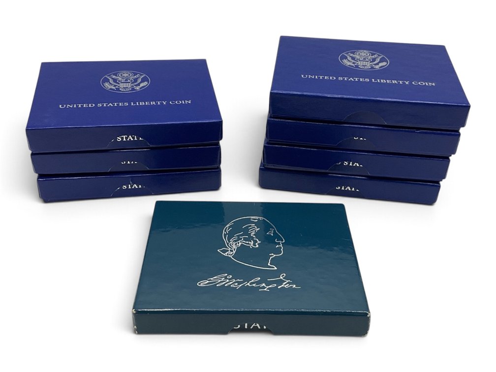 Boxed Uncirculated U.S. Liberty Coins & More