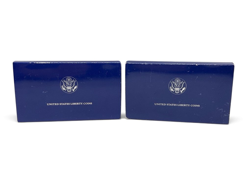 Pair Of U.S. Liberty Coin Sets