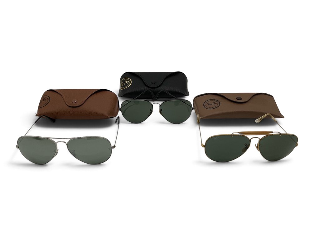 Bausch and Lomb Ray Ban Aviator Sunglasses