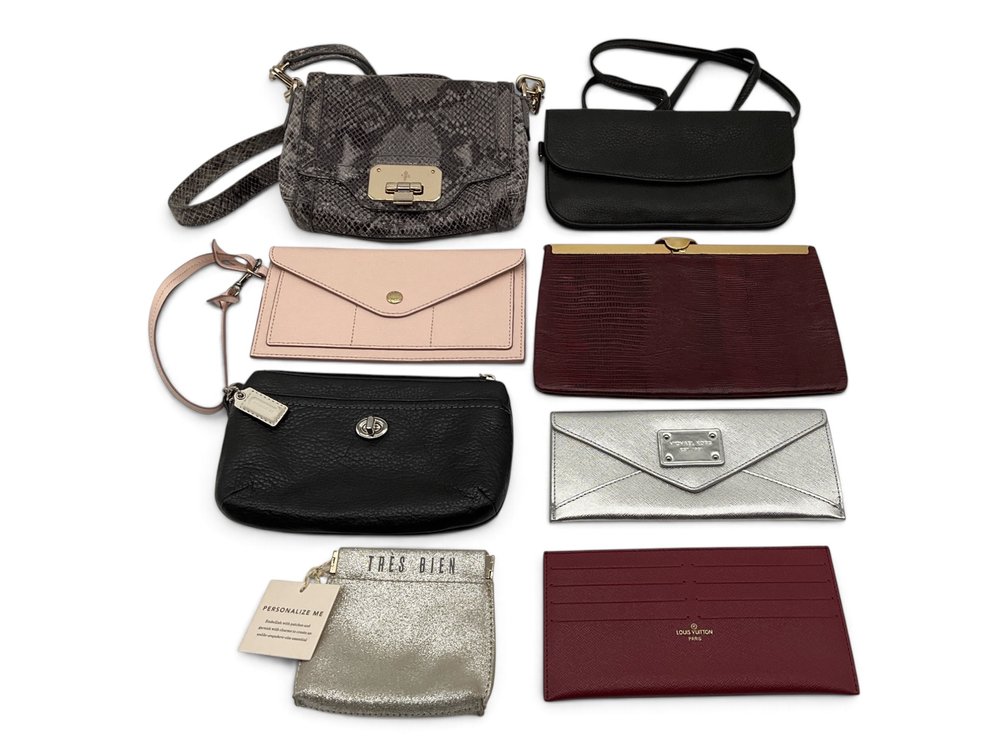 Vuitton, Coach, Dooney and Haan Crossbody and Wristlets