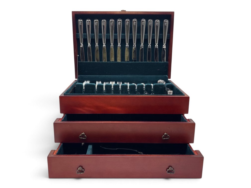 RSVP ‘B’ Monogrammed Flatware Service
