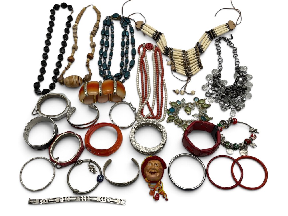 Assortment of Necklaces and Bracelets
