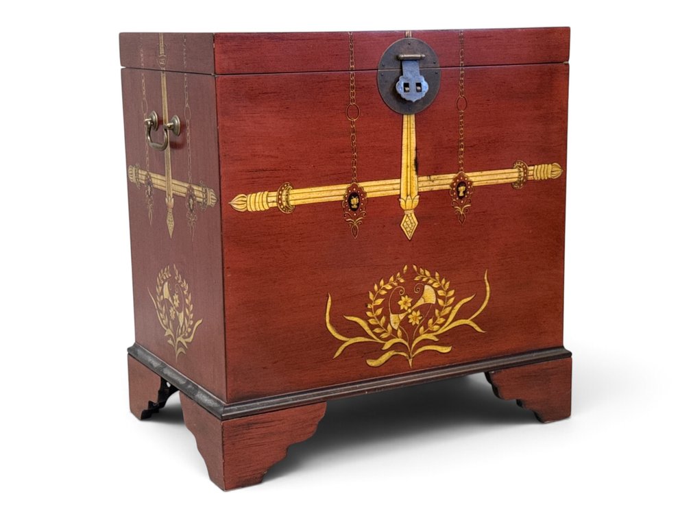 Painted Asian Style Chest