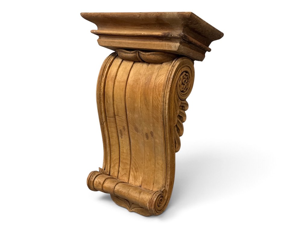 Carved Wooden Architectural Corbel